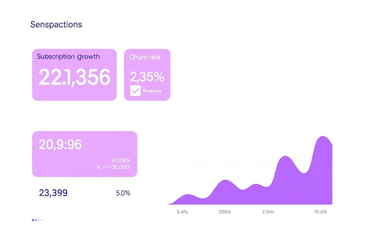 B2B SaaS Platform — subscription and billing dashboard